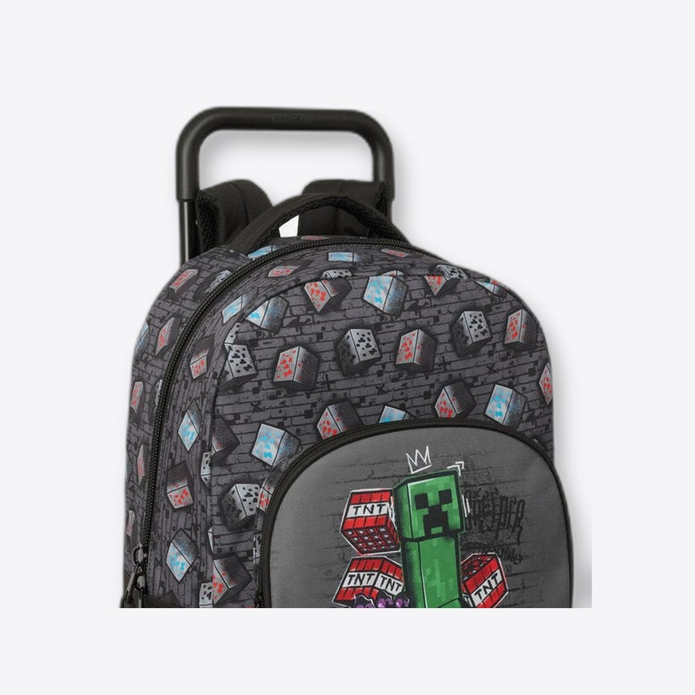 Safta Trolley extraible Graffiti Minecraft 45cm (imagen 5 de 6)