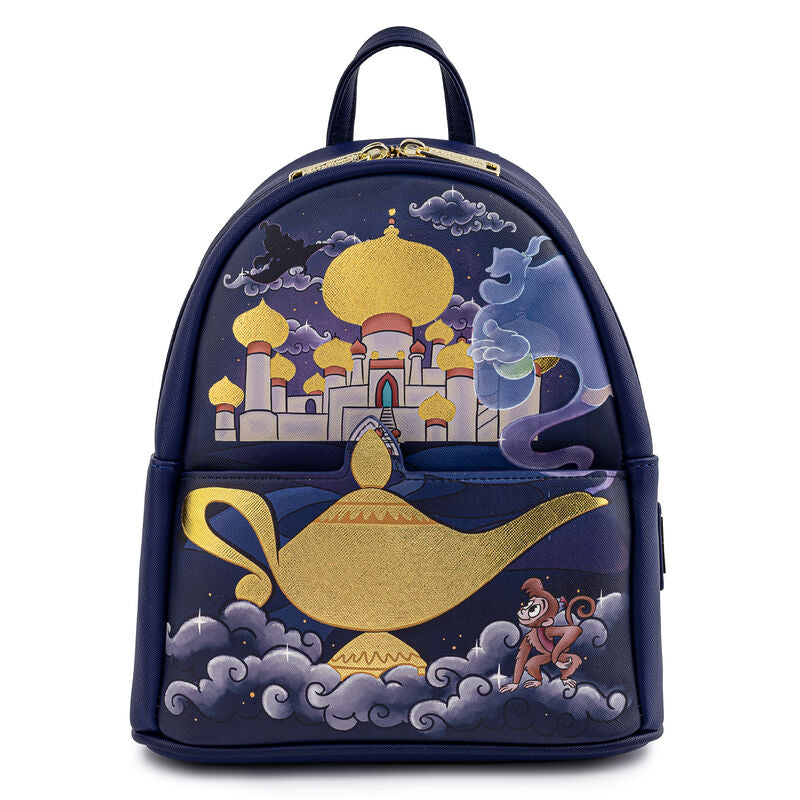 Mochila Castillo Jasmine Aladdin Disney Loungefly 26cm (imagen 2 de 6)