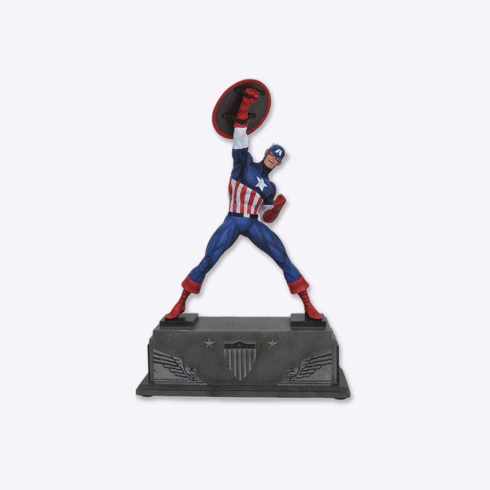 Diamond Select Toys Figura diamond collection marvel avengers capitan america estatua resina 30 cm premier (imagen 2 de 6)