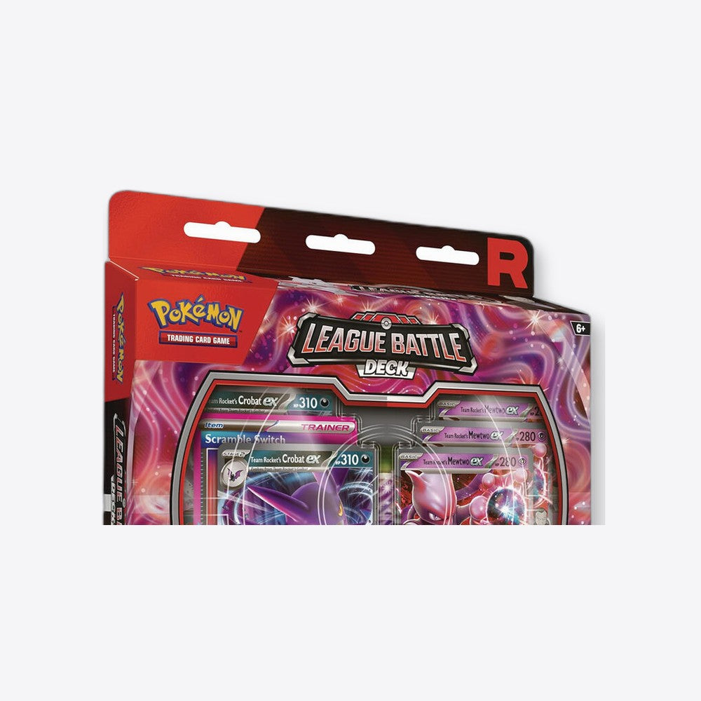 Pokemon Juego De Cartas Blister cartas League Battle Deck Team Rockets Mewtwo Ex Pokemon ingles (imagen 3 de 6)