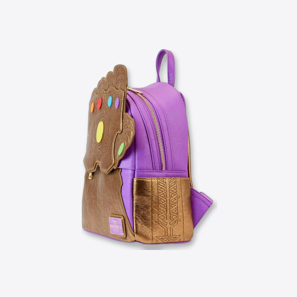 Mochila Guantelete Thanos Marvel Loungefly 26cm (imagen 5 de 6)