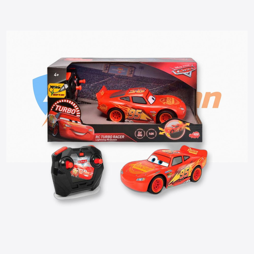 Jada Toys Coche radio control Rayo McQueen Cars Disney Pixar 1:24 (imagen 2 de 6)