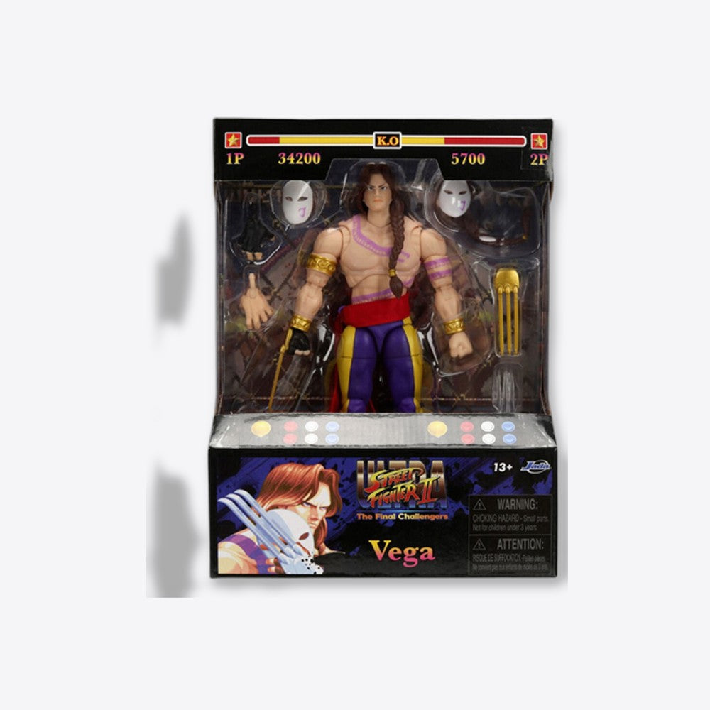 Jada Toys Figura Vega Street Fighter II 15cm (imagen 6 de 6)