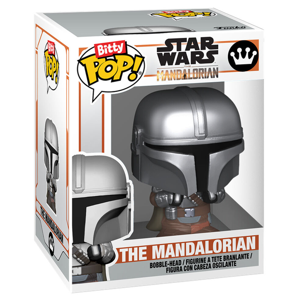 Star Wars Bitty POP Ride Mandalorian N1 Starfighter Grogu Funko