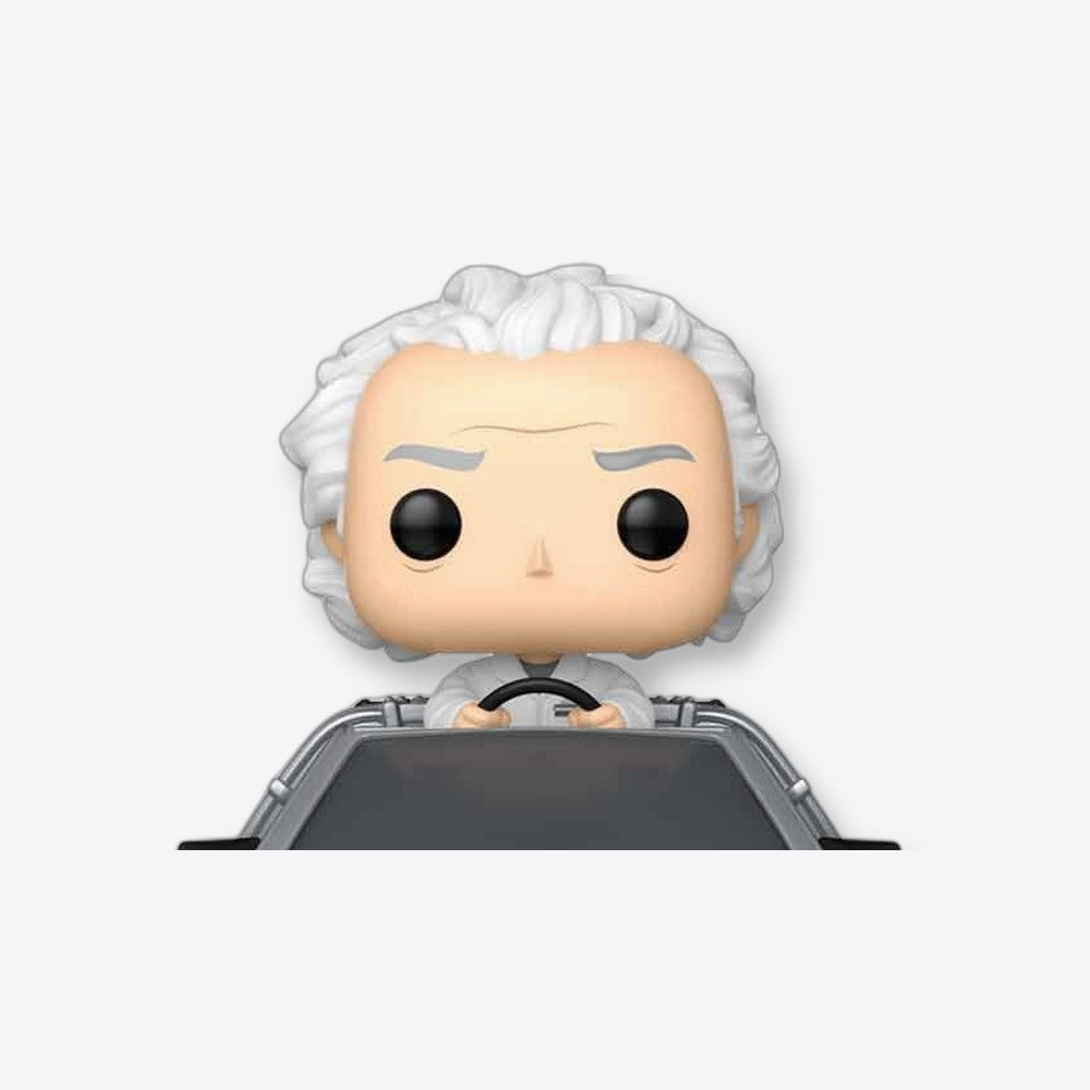 Funko Figura POP Rides Deluxe Regreso al Futuro Doc With Time Machine (imagen 4 de 6)