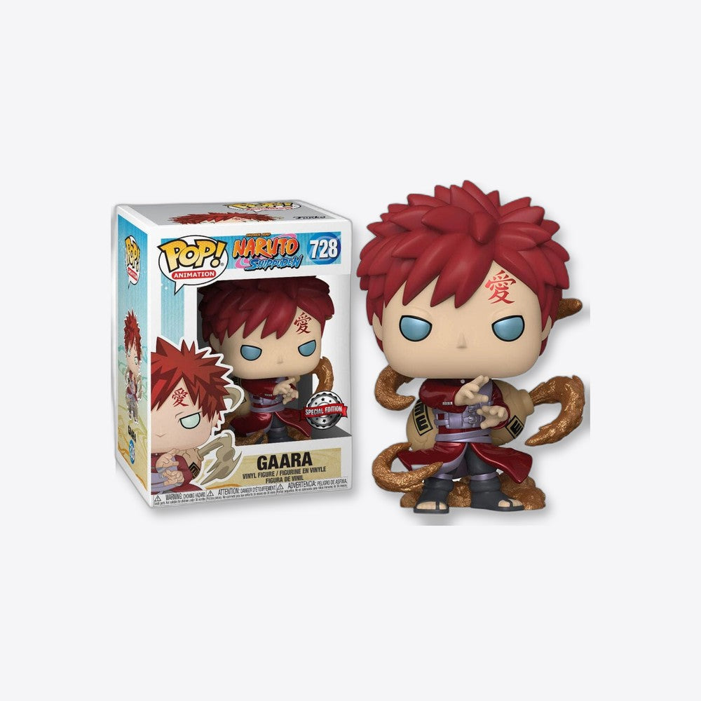 Funko Figura POP Naruto Gaara Metallic Exclusive (imagen 2 de 6)