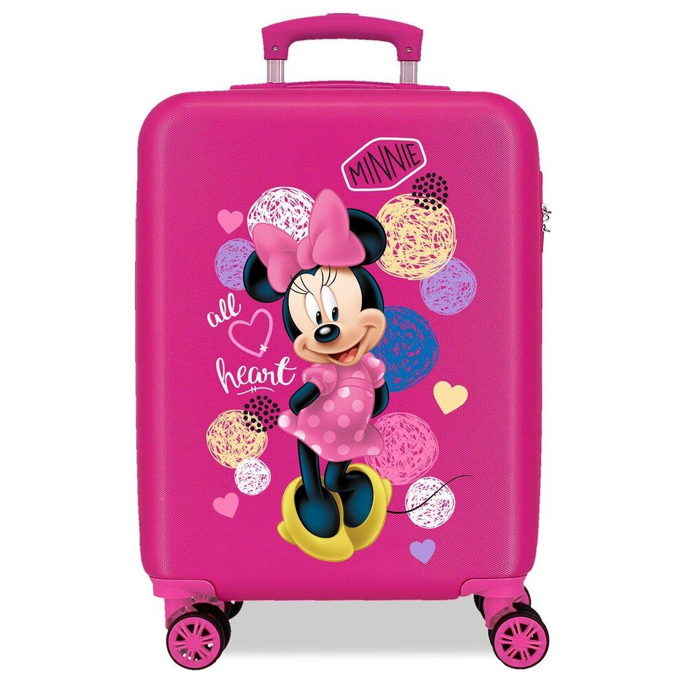 Joumma Bags Maleta trolley ABS Love Minnie Disney 55cm