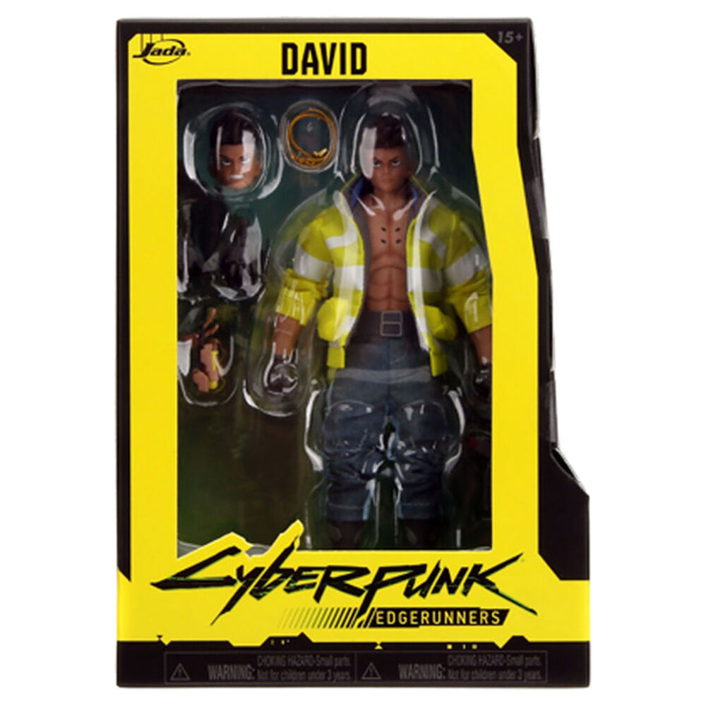 Jada Toys Figura David Cyberpunk Edgerunners 15cm (imagen 2 de 6)