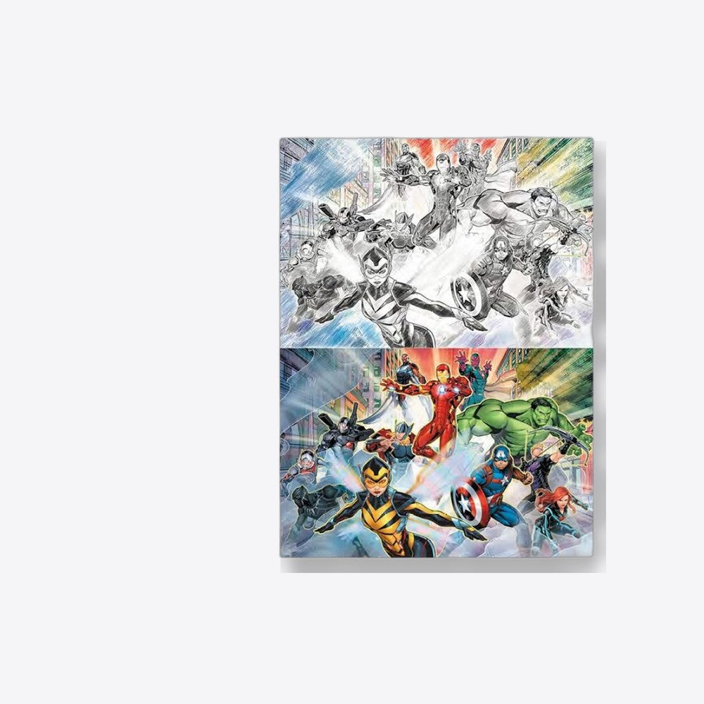 Desconocido Puzzle para rascar prime 3d marvel collage de personajes 150 piezas (imagen 4 de 6)