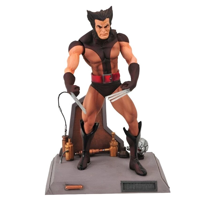 Diamond Select Figura Wolverine desenmascarado Marvel Select 18cm