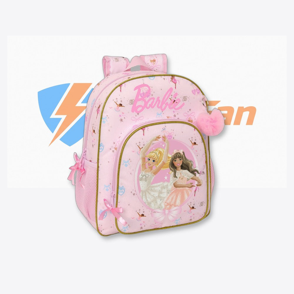 Safta Mochila Ballet Barbie 38cm adaptable (imagen 4 de 6)