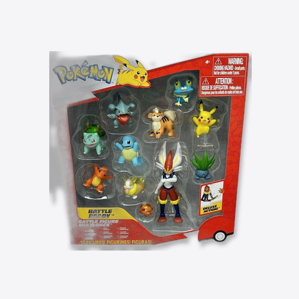 Jazwares Blister 10 figuras Battle Ready Pokemon (imagen 3 de 6)