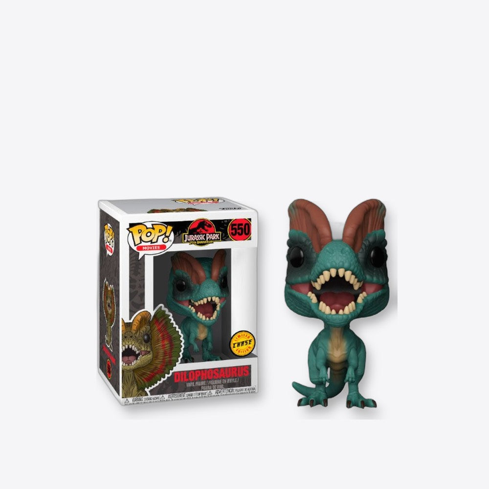 Funko Figura POP Jurassic Park Dilophosaurus Chase (imagen 4 de 6)