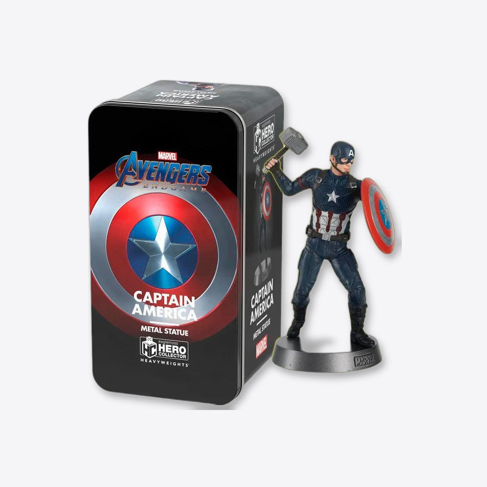 Eaglemoss Hero Collector Figura Capitan America Heavyweights Los Vengadores Avengers Marvel (imagen 3 de 6)