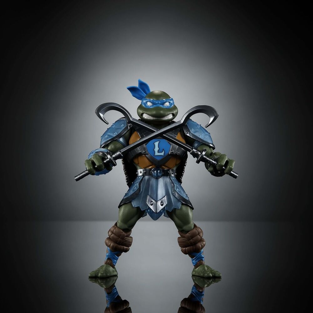 Mattel Figura Leonardo Turtles of Grayskull Masters of the Universe 14cm (imagen 3 de 5)