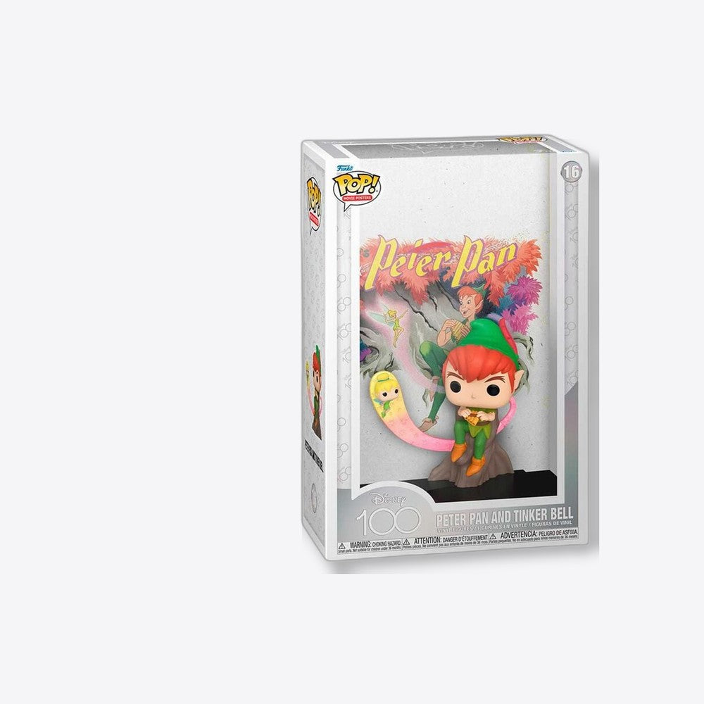 Funko Figura POP Poster Disney Peter Pan - Peter Pan and Tinker Bell (imagen 5 de 6)