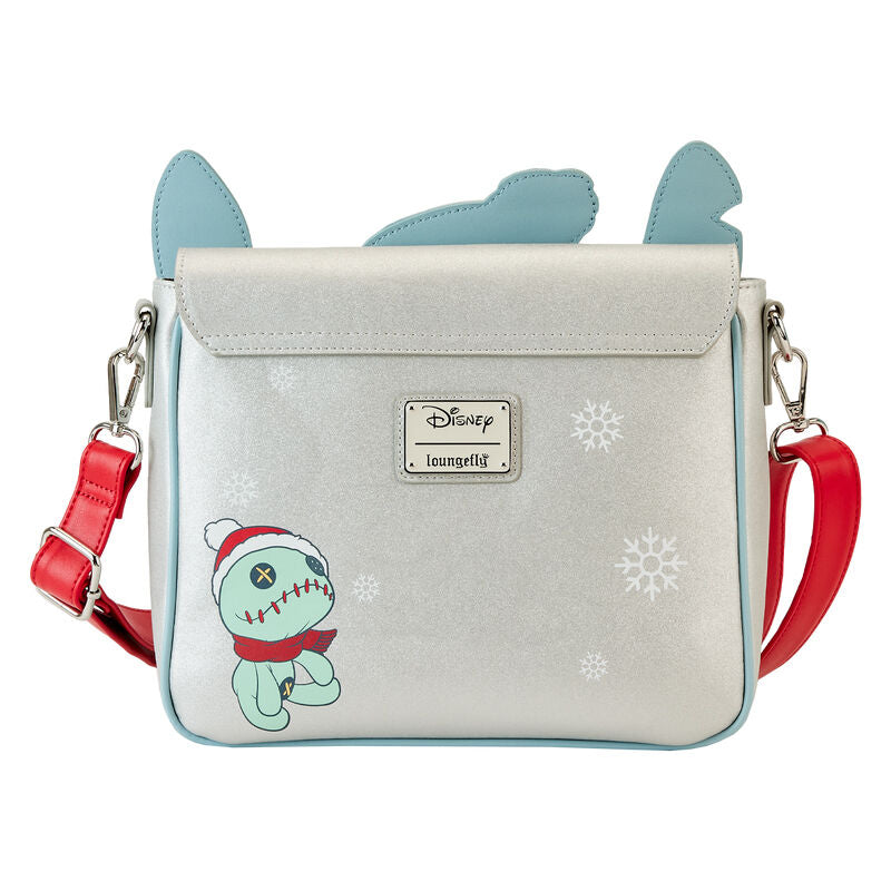 Bolso glitter Holiday Stitch Disney Loungefly (imagen 4 de 7)