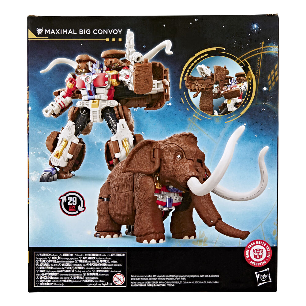Hasbro Figura Maximal Big Convoy Age of the Primes Transformers 16cm (imagen 5 de 6)