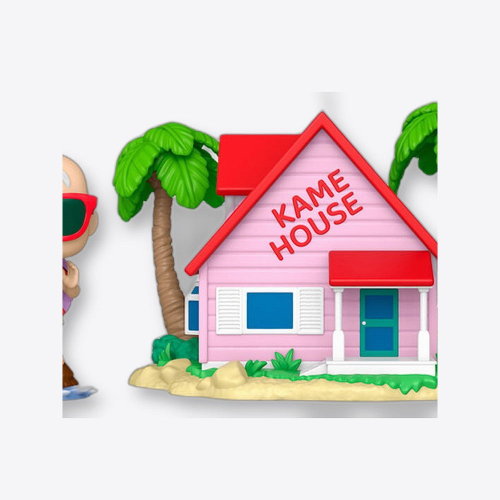 Funko Figura POP Town Dragon Ball Master Roshi At Kame House (imagen 6 de 6)