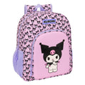 Safta Mochila Kuromi Hello Kitty 38cm adaptable