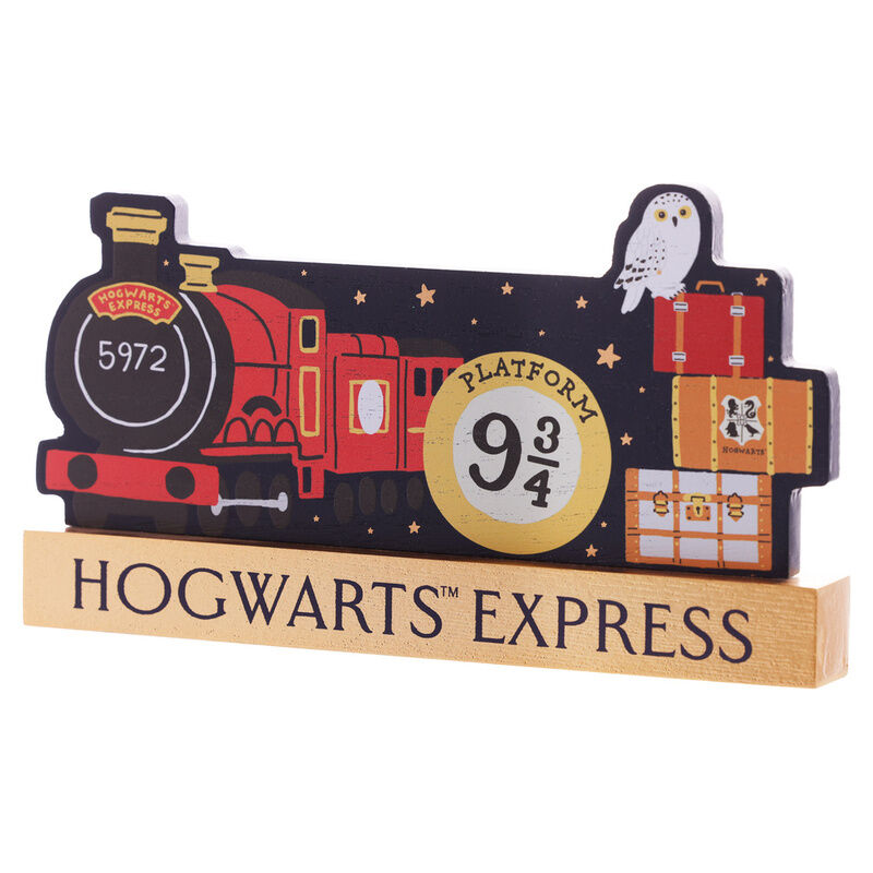 Harry Potter Placa Repisa Hogwarts Express Decoración Oficial