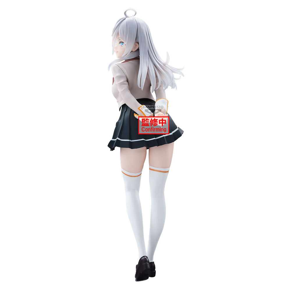 Banpresto Figura Alya School Uniform Glitter & Glamorous Alya Something Hides Her Feelings in Russian 23cm (imagen 3 de 5)