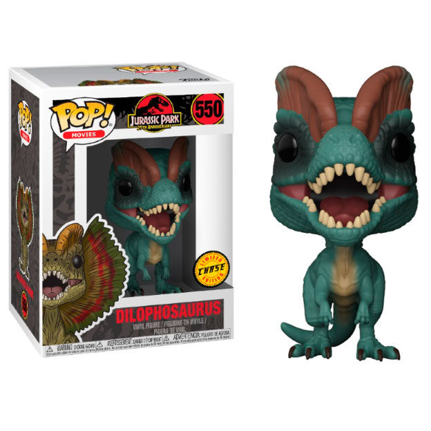 Funko Figura POP Jurassic Park Dilophosaurus Chase