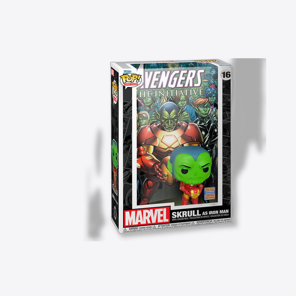 Funko Figura POP Album Marvel Los Vengadores Avengers Skrull as Iron Man Exclusive (imagen 5 de 6)