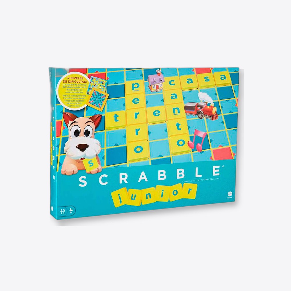 Mattel Juego mesa Scrabble Junior español (imagen 3 de 6)