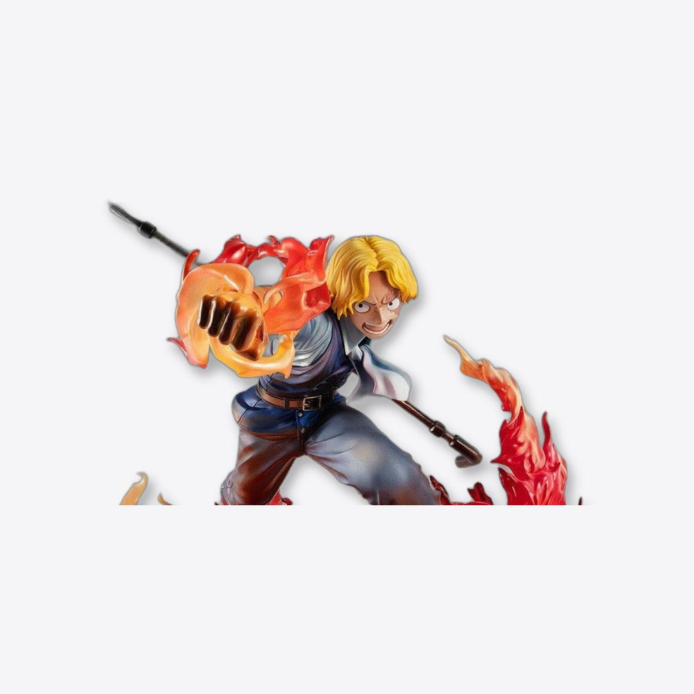 Figura megahouse one piece sabo fire fist inheritance p.o.p. edicion limitada (imagen 3 de 6)