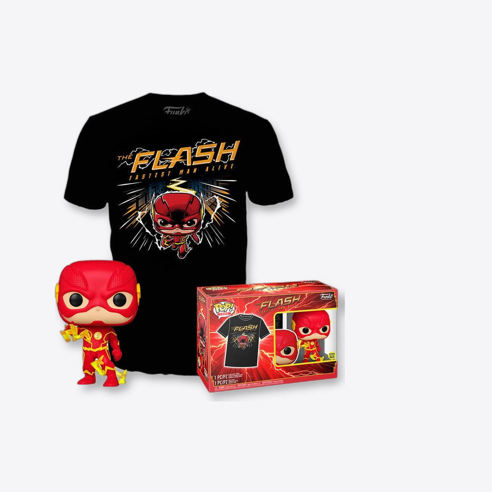 Funko Set figura POP & Tee DC Comics The Flash (imagen 6 de 6)