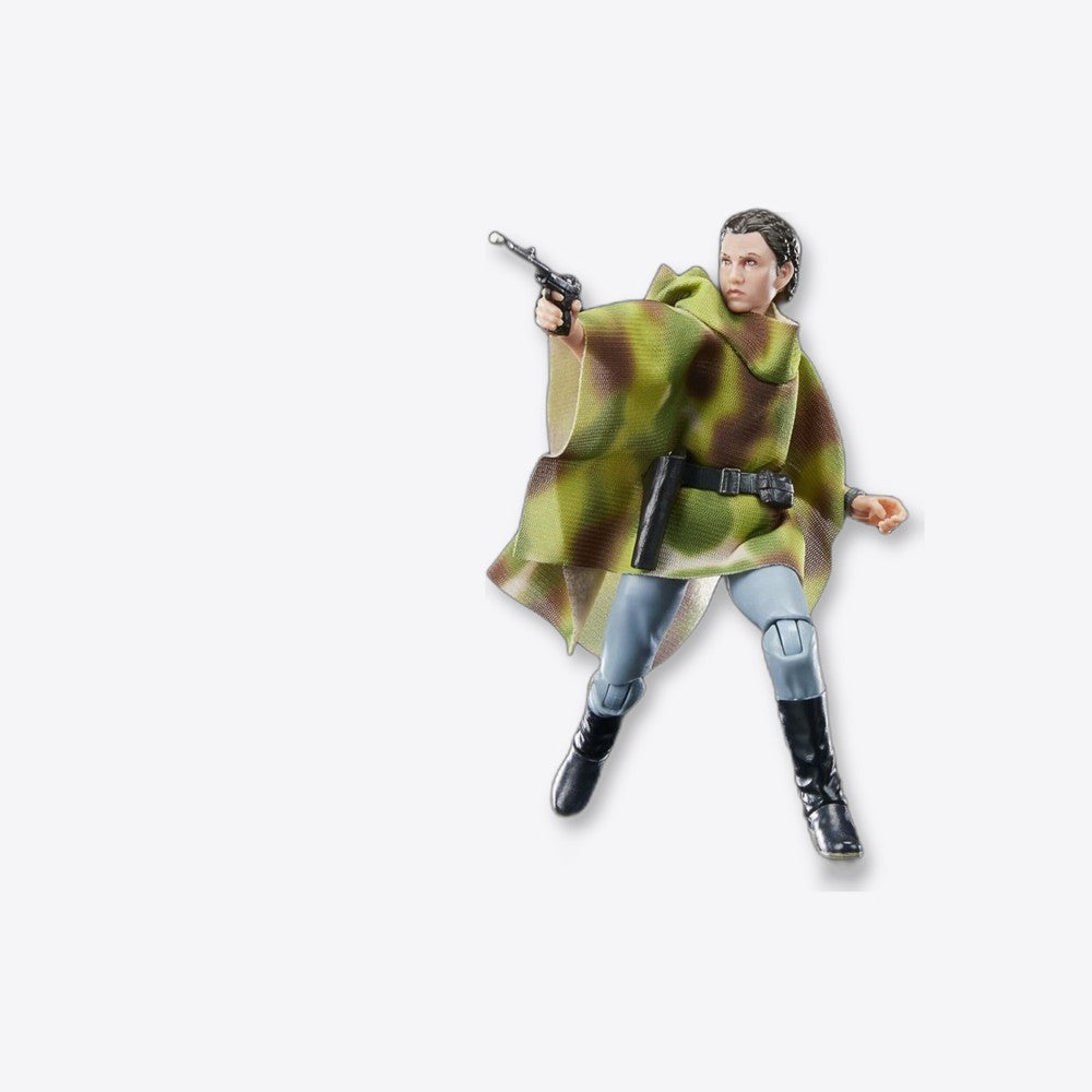 Figura hasbro the black series 40th aniversario star wars: return of the jedi -  princesa leia (endor) (imagen 4 de 6)