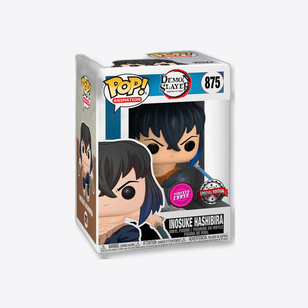 Funko Figura POP Demon Slayer Kimetsu no Yaiba Inosuke Hashibira Exclusive Chase (imagen 3 de 6)