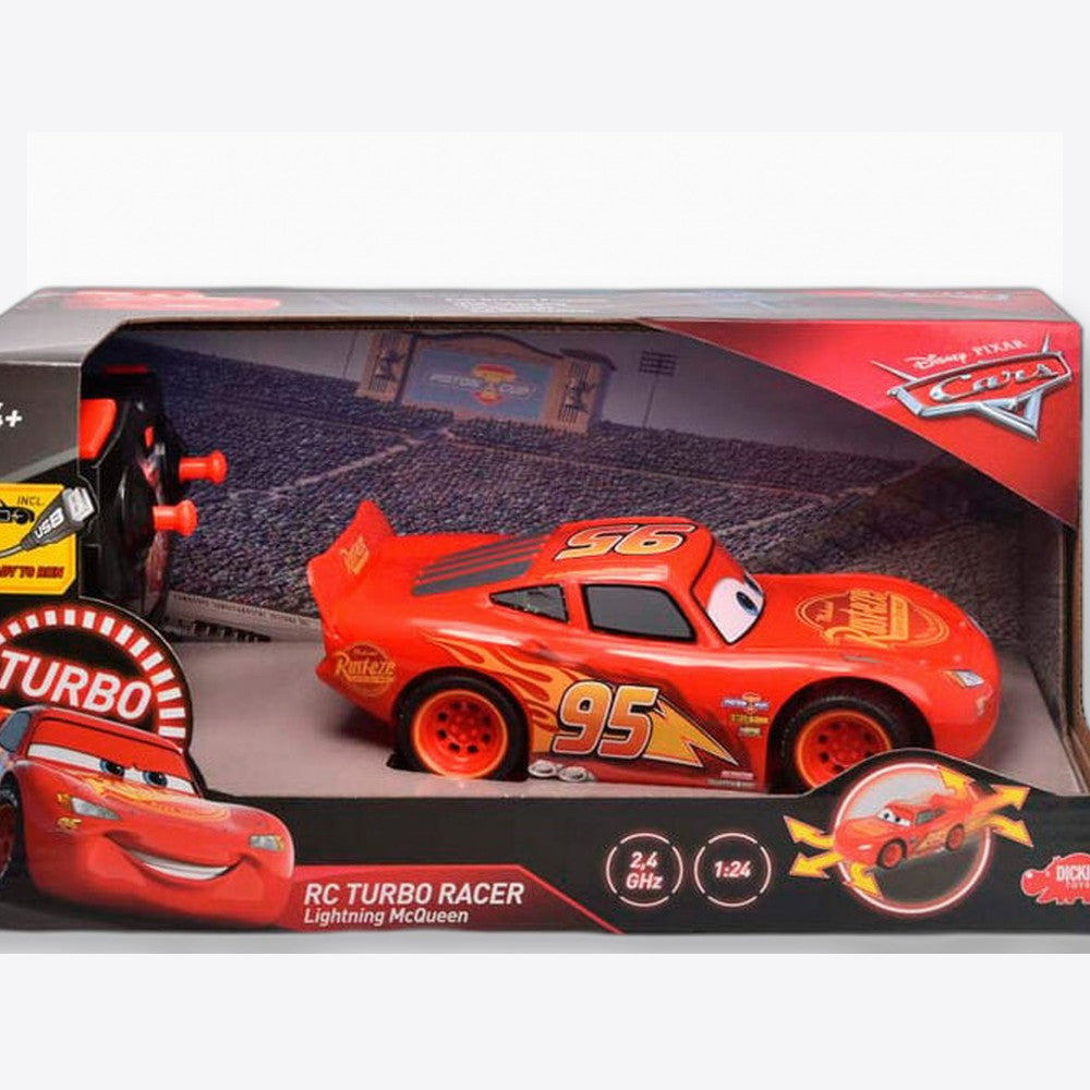 Jada Toys Coche radio control Rayo McQueen Cars Disney Pixar 1:24 (imagen 3 de 6)