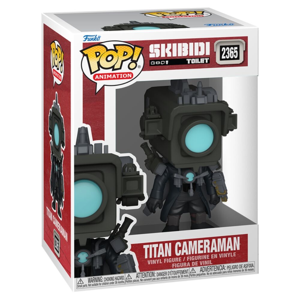 Skibidi Toilet Figura POP Titan Cameraman Funko