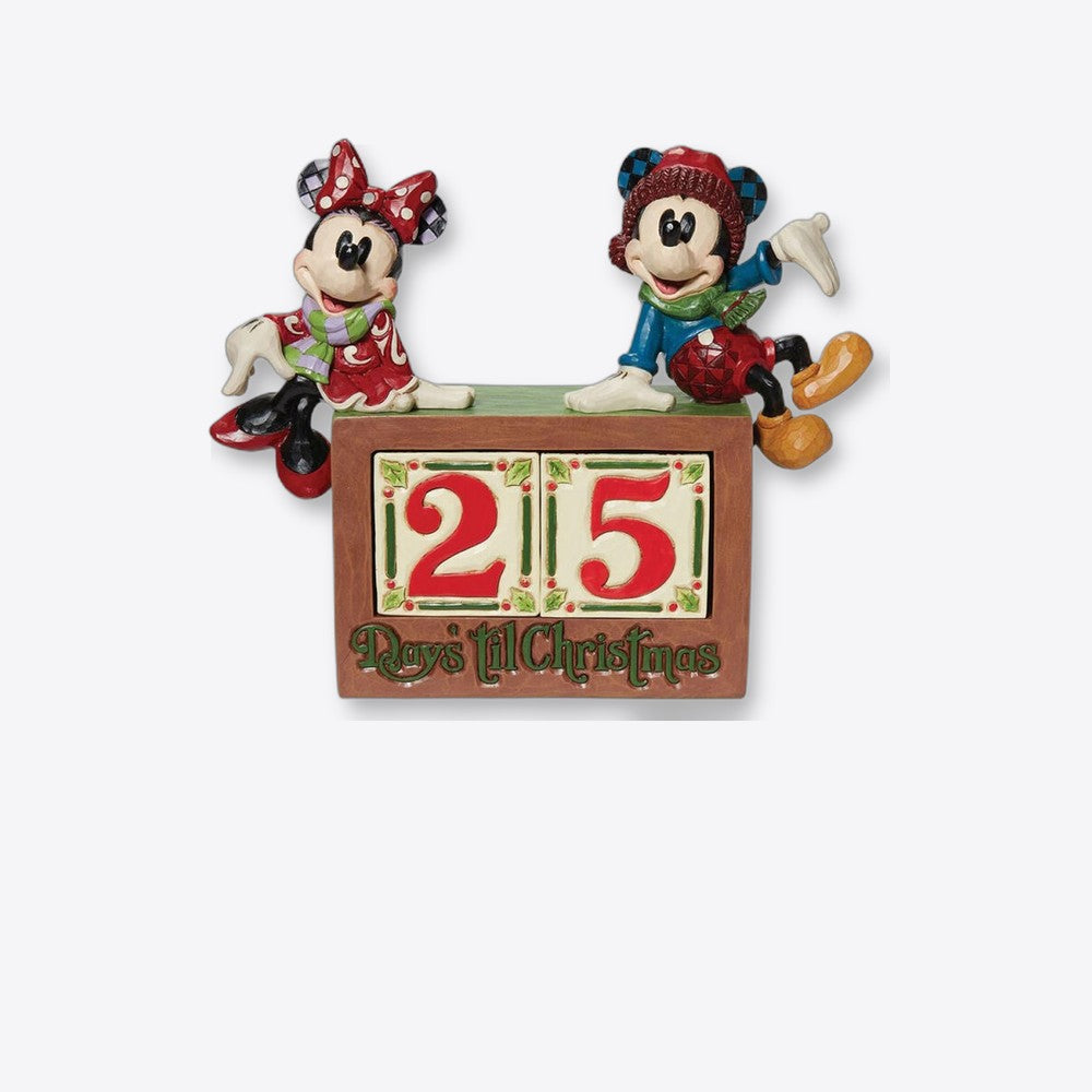 Figura enesco disney mickey & minnie calendario de navidad (imagen 6 de 6)