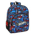 Safta Mochila Hot Wheels 42cm adaptable