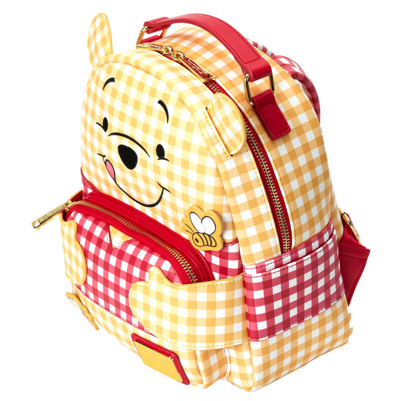 Mochila Gingham Winnie the Pooh Disney Loungefly 25cm (imagen 3 de 7)