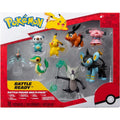 Jazwares Blister 8 figuras Battle Ready Pokemon