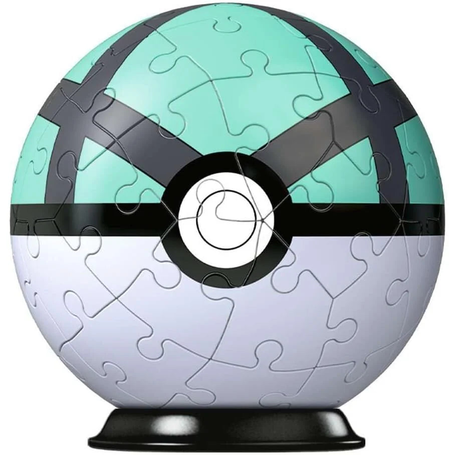Pokemon Puzzle 3D Poké Ball 54 Piezas Esfera Coleccionable Oficial