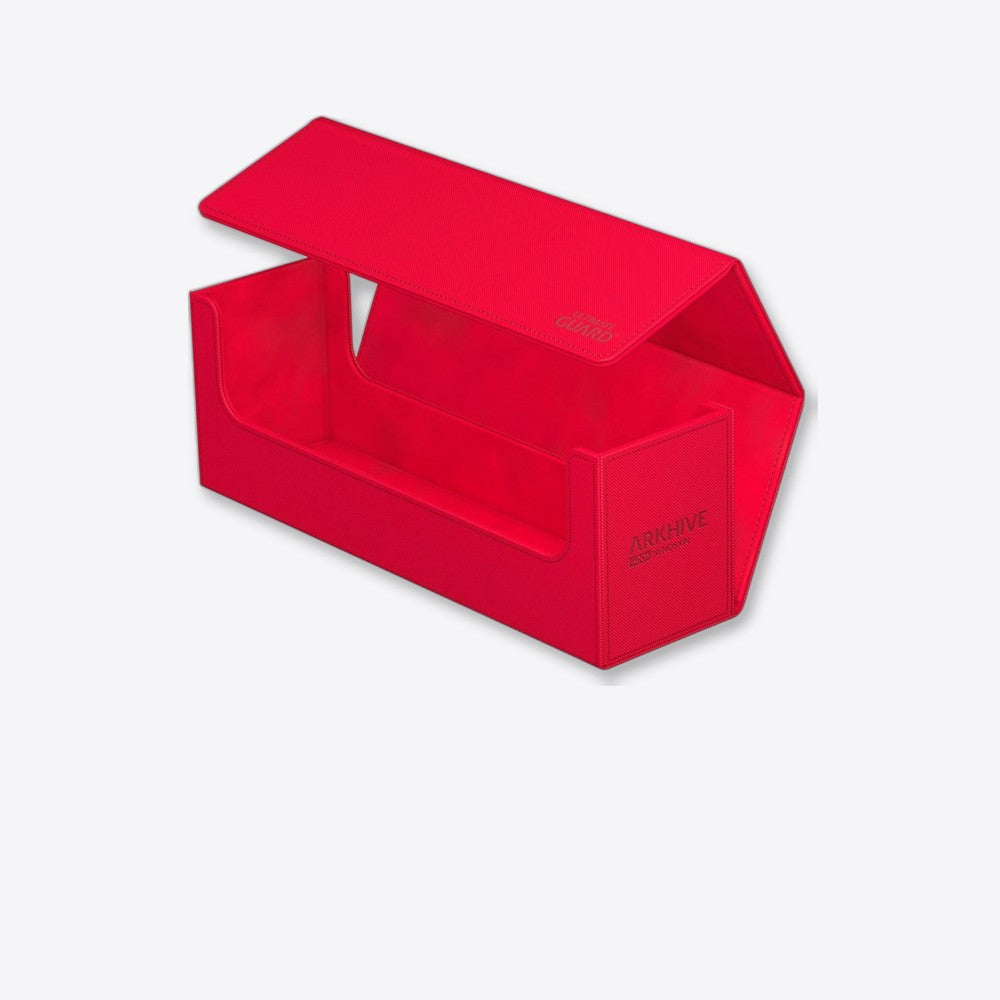 Caja de almacenamiento cartas ultimate guard arkhive 400+ xenoskin monocolor rojo (imagen 6 de 6)
