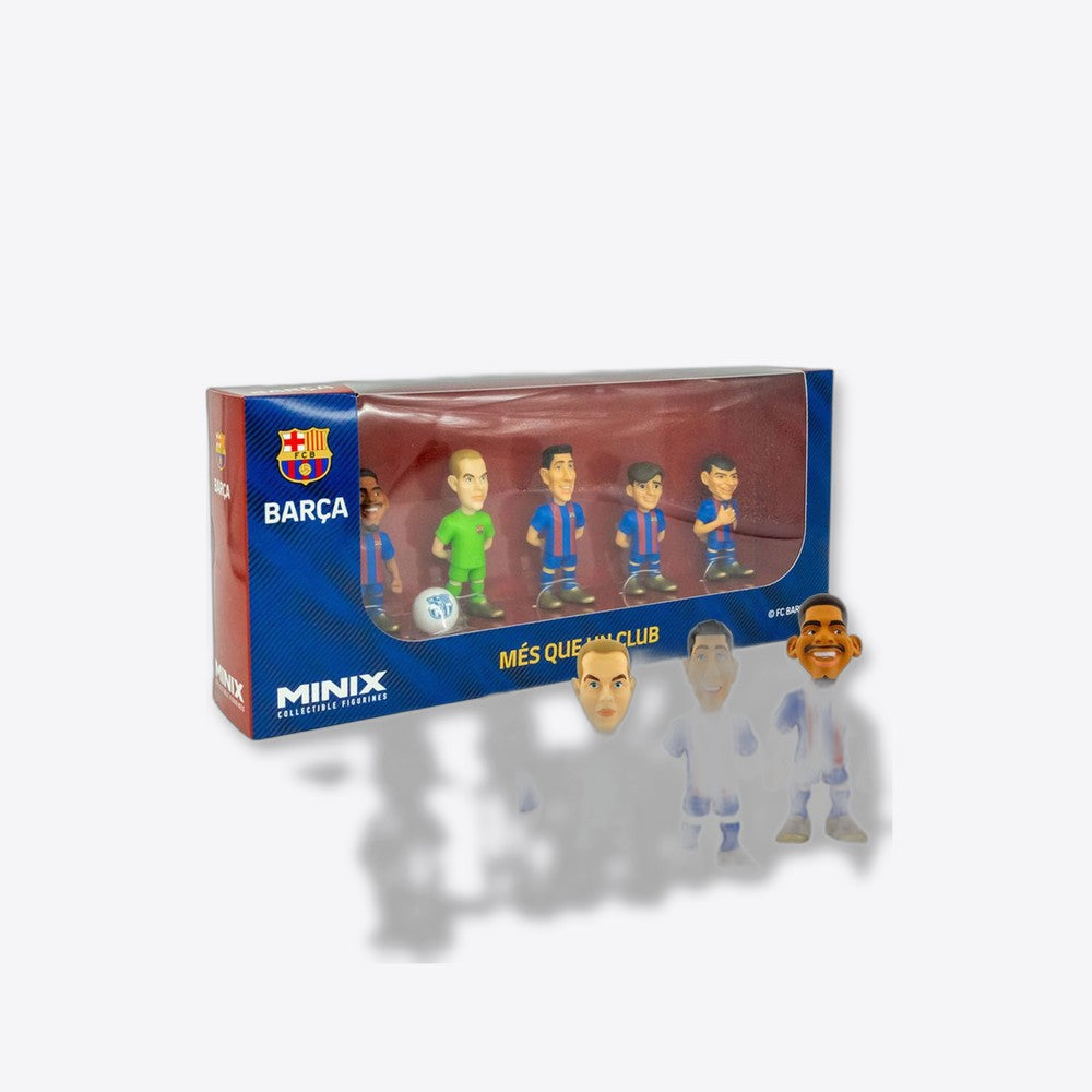Desconocido Pack 5 figuras minix fc barcelona (imagen 4 de 6)
