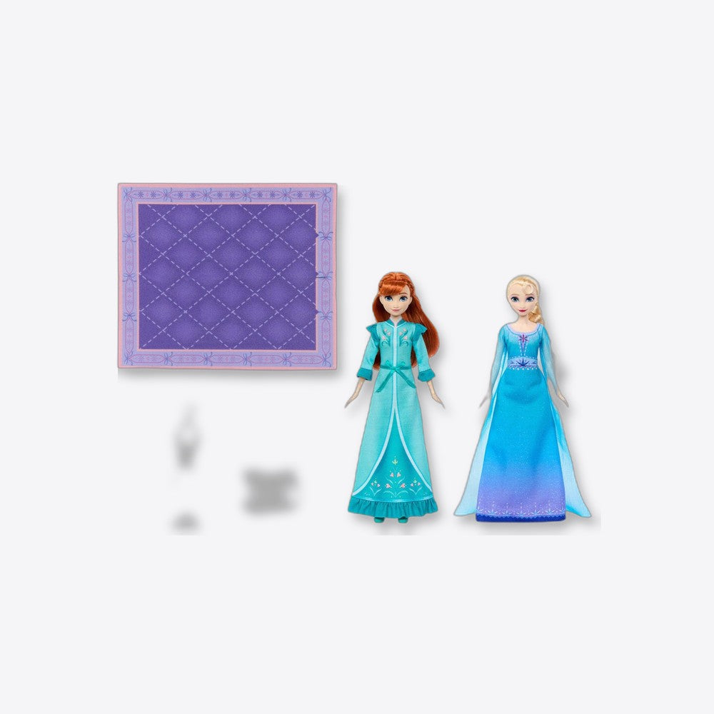 Mattel Blister Elsa y Ana Fiesta de Pijamas Frozen Disney (imagen 6 de 6)