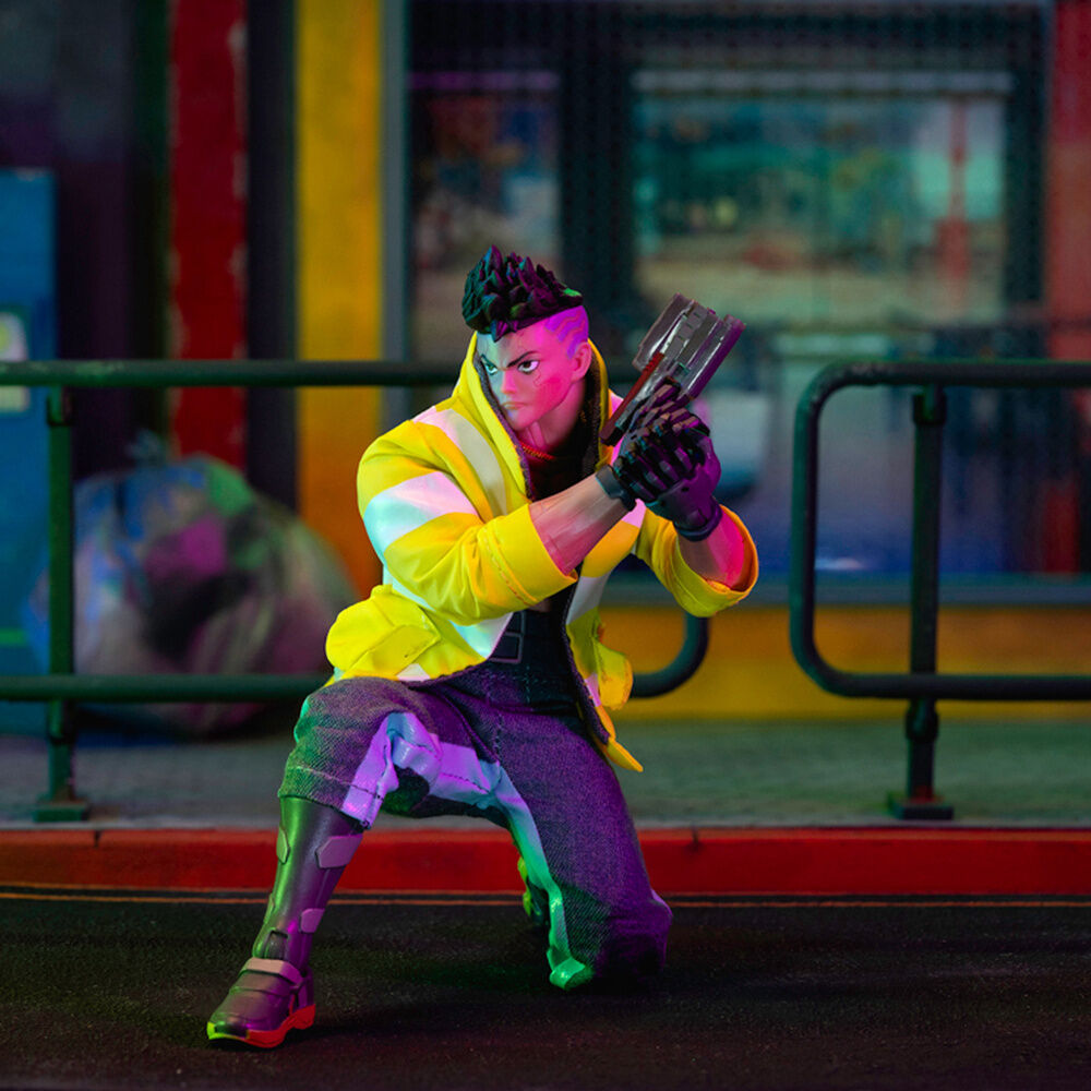 Jada Toys Figura David Cyberpunk Edgerunners 15cm (imagen 6 de 6)