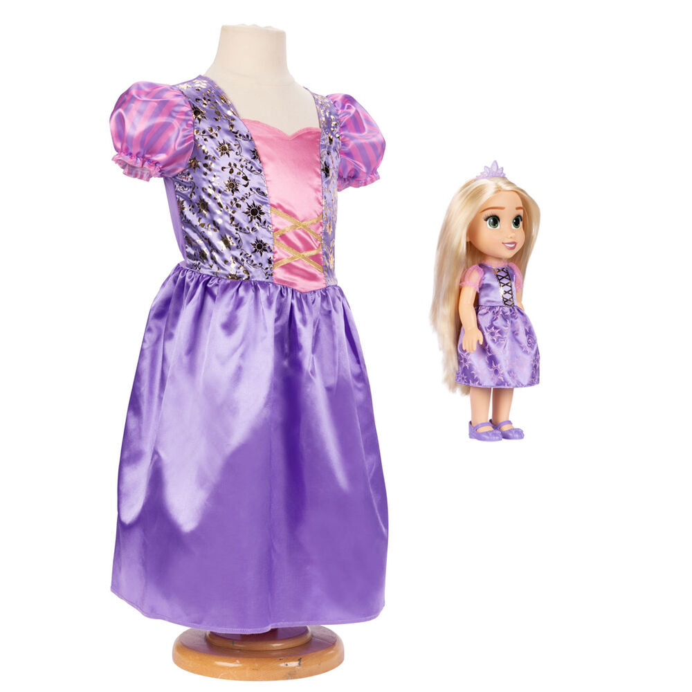 Jakks Pacific Muñeca Rapunzel 38cm + Disfraz Disney (imagen 3 de 5)