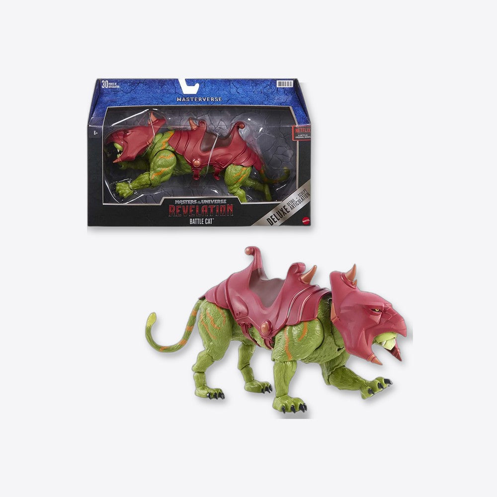 Desconocido Figura mattel masters of the universe revelation masterverse battle cat (imagen 2 de 6)