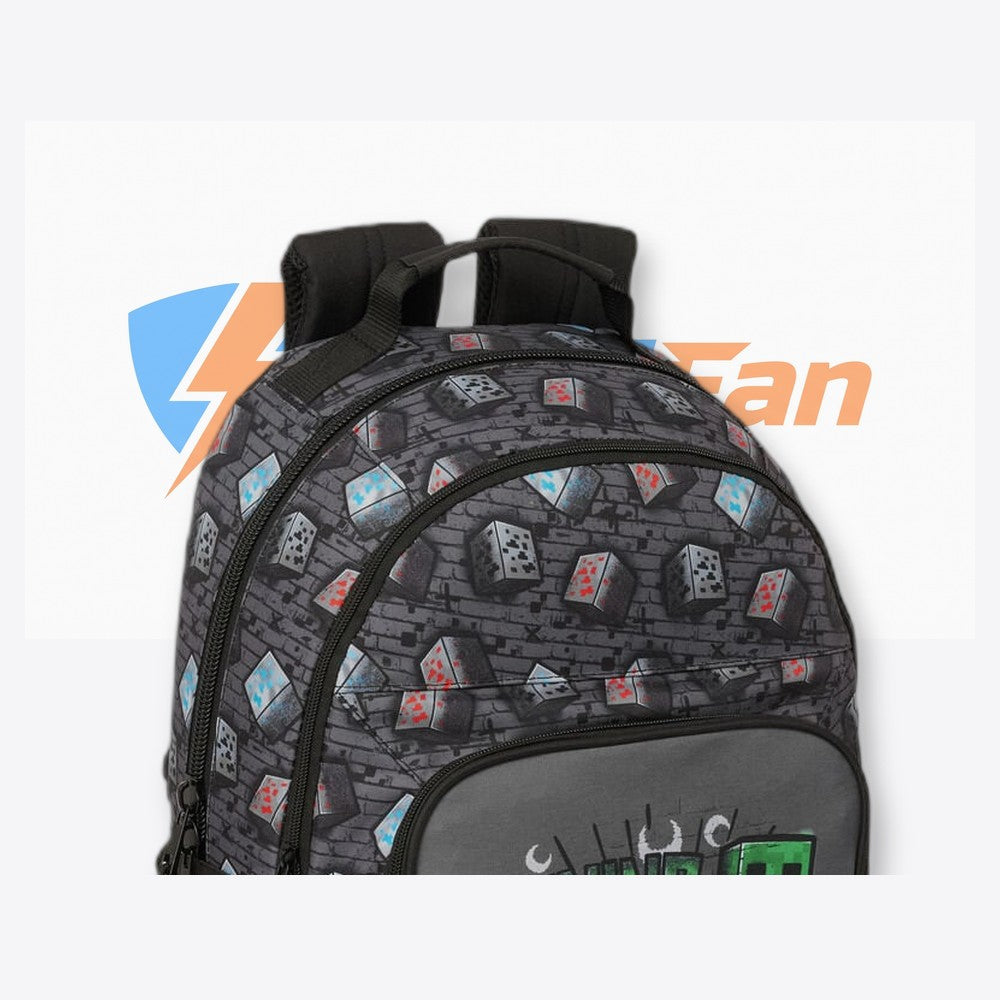 Safta Mochila Graffiti Minecraft 42cm adaptable (imagen 5 de 6)