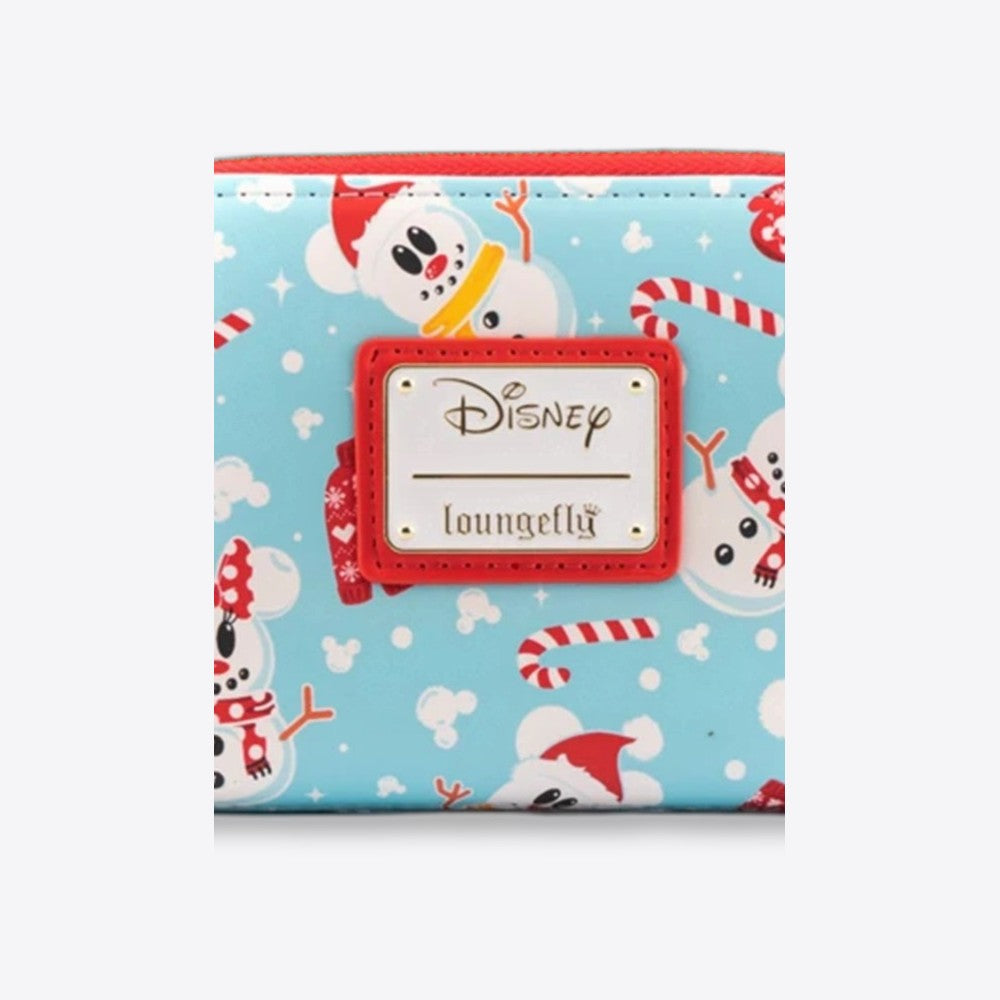 Monedero loungefly disney minnie y mickie muñecos de nieve aop (imagen 5 de 6)