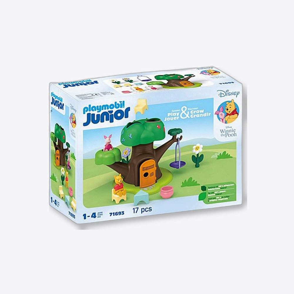 Playmobil junior  disney: winnie the pooh y piglet casa del árbol (imagen 2 de 6)