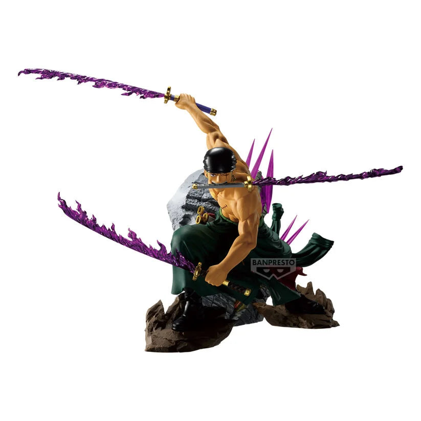 Banpresto Figura Roronoa Zoro Theorama Soul One Piece 21cm (imagen 4 de 5)